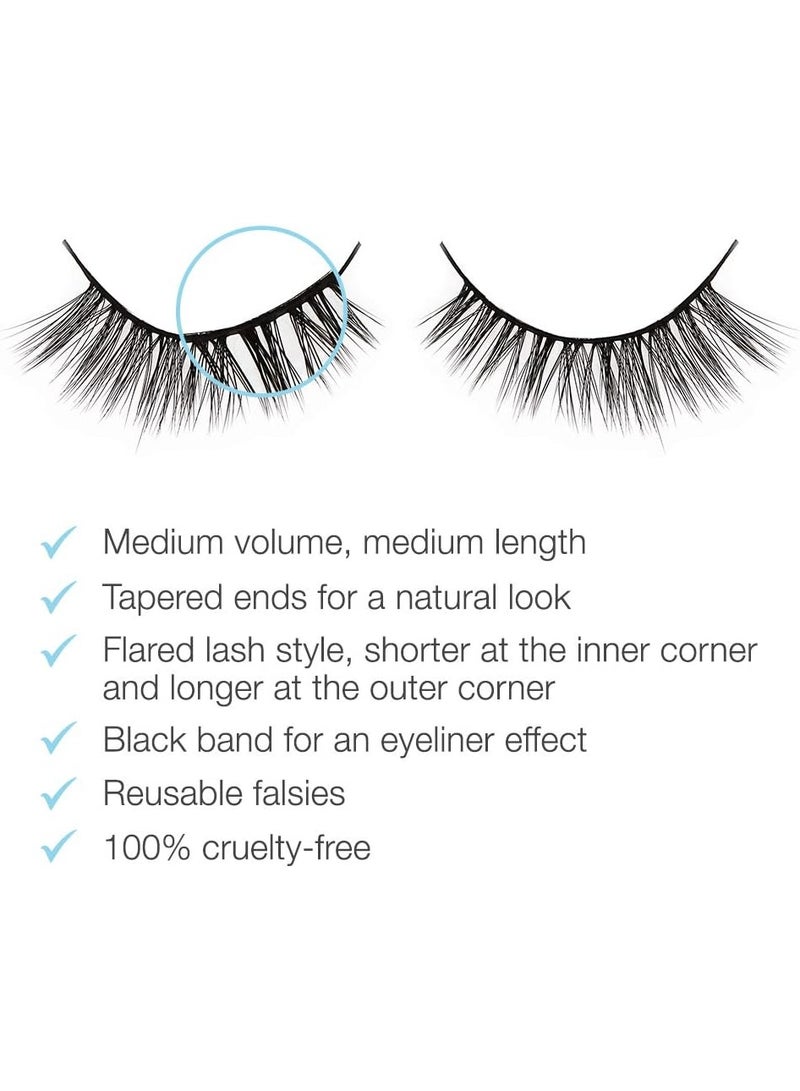 ARDELL Aqua Lashes™ Water-Activated, Adhesive-Free False Eyelashes style 341 - Image 2